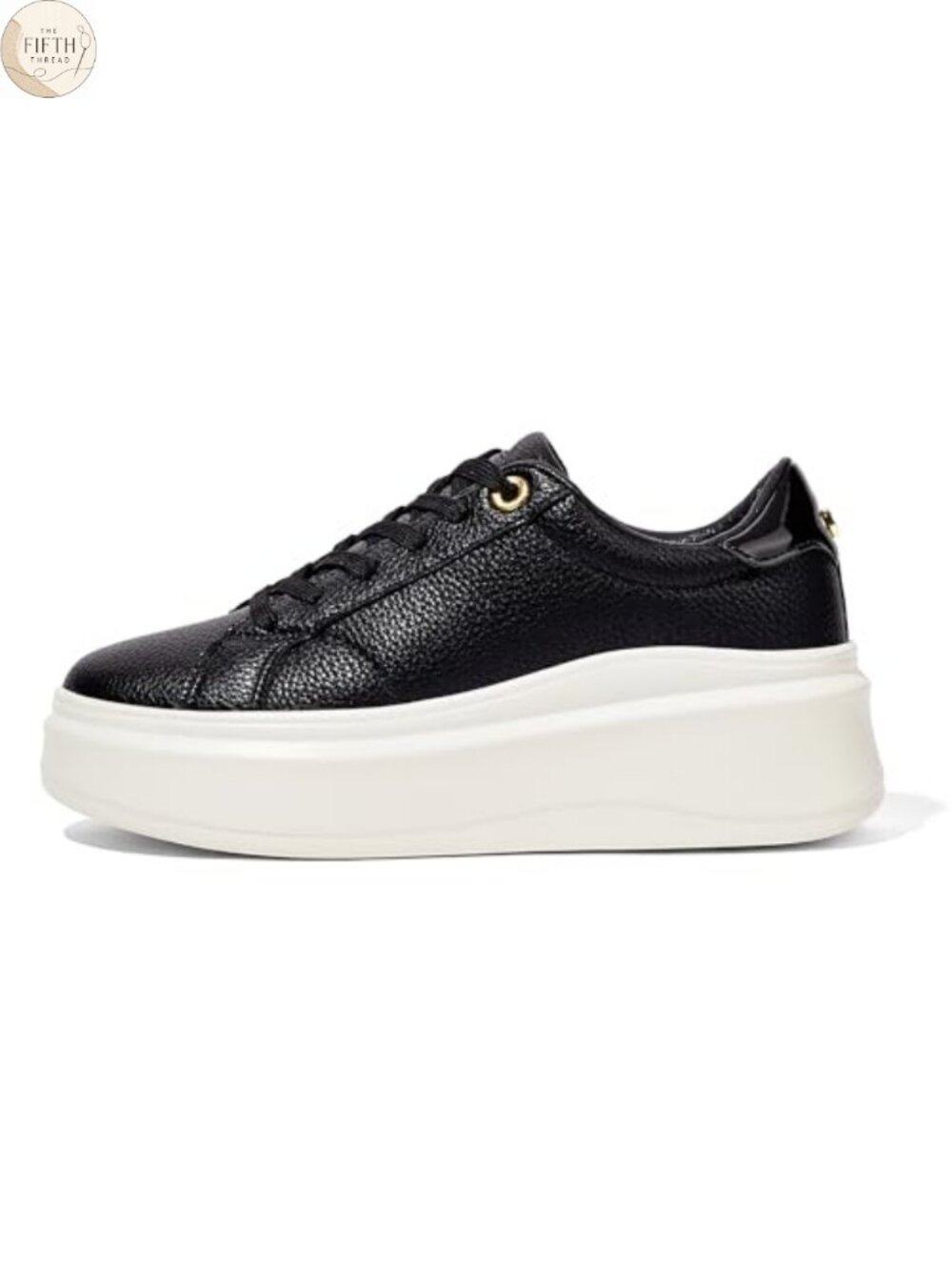 Platform Fashion Sneakers Thick Sole Lace-Up Casual Skateboard Athletic Shoe